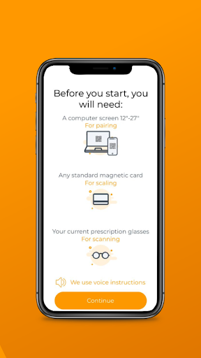 Prescription Lens Scanner Screen 2