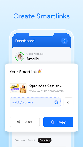 Android application OpeninApp-Bio Link App Opener screenshort