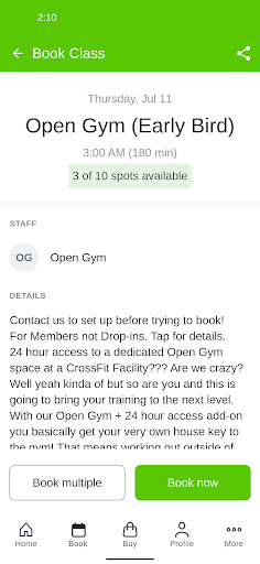 CrossFit Oahu Screen 3