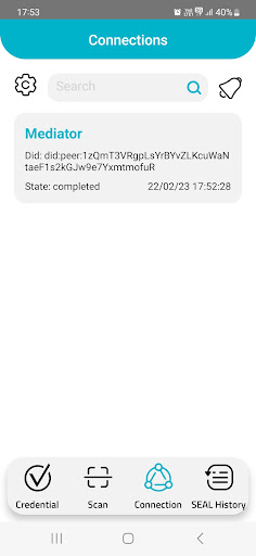 Vereign Credential Manager VCM Screen 2
