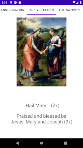 St. Josephs Chaplet Screen 2