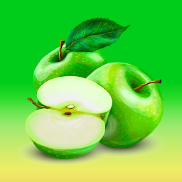Gambar ikon Buah-buahan dan sayur-sayuran