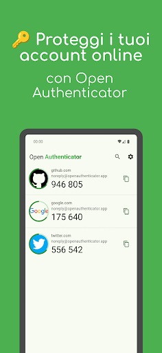 Anteprima dell'app