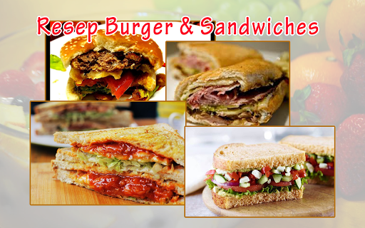 Resep Burger & Resep Sandwich Screen 3