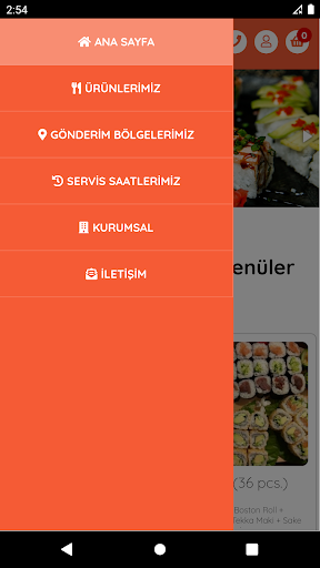 Noroshi Sushi Screen 2