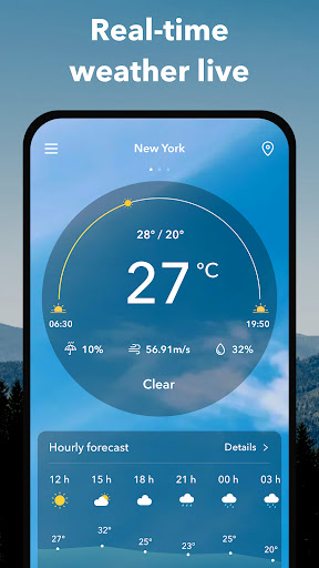 Android application Weather-Forecasts and Radar screenshort