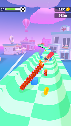 Skate Girl 3D - Screenshot 2