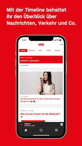 Android application Radio Charivari Würzburg screenshort