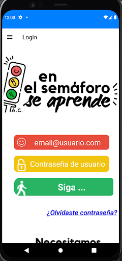 En semáforo se aprende Screen 2