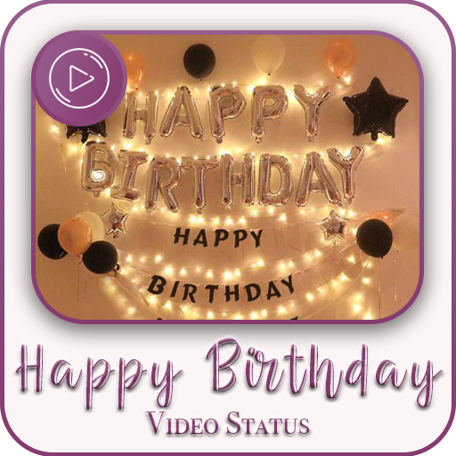 Happy Birthday Video Status logo