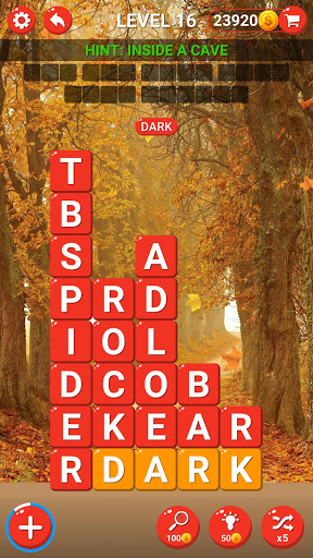 Android application Word Tower: Connect Words screenshort