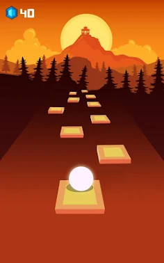 Rolling Ball: Music Balls 3D - Screenshot 1