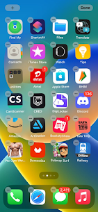 Modded iPhone 14 Pro Max Launcher iOS Apk New 2022 5