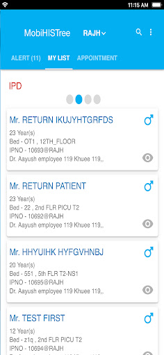 SITARAM BHARTIA MobiHISTree Screen 3