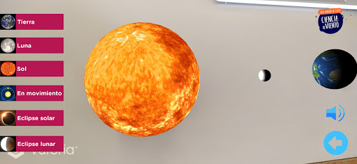 Android application Ciencia al Viento: Una mirada screenshort