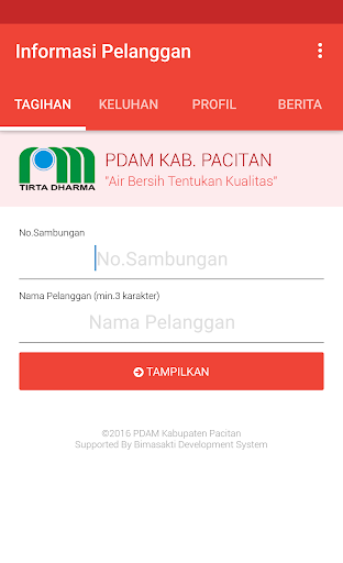 Informasi Pelanggan PDAM Kabup