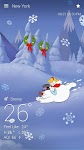 screenshot of Snowman  GO Weather EX