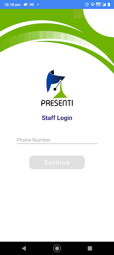 PRESENTI Screen 3