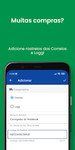 Rastreio+ Correios e Loggi Screen 3