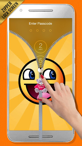 Android application Cool Zipper Lock Screen screenshort