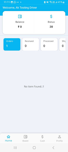Cubixsys Ecommerce Driver Screen 3