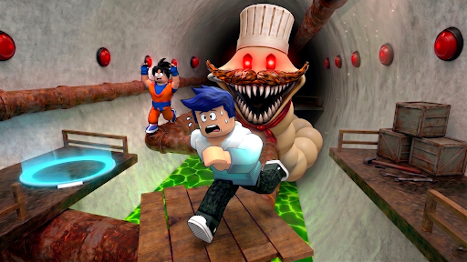 Prison Escape: Scary Worm screenshot 1