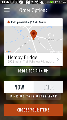 The Bridge Restaurant Screen 2