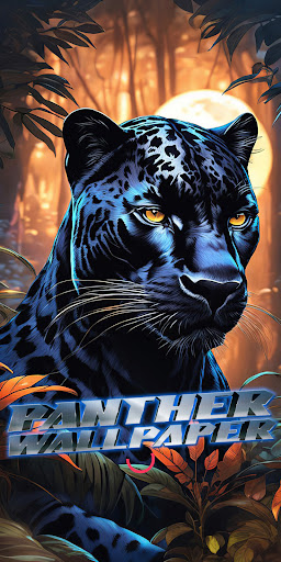 Android application panther wallpaper screenshort