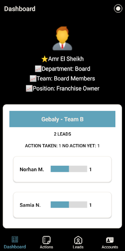 Amr ElSheikh CRM Screen 3