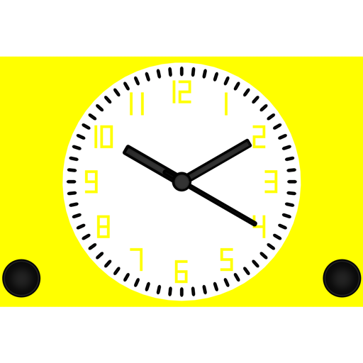 Analog alarm clock hfa logo