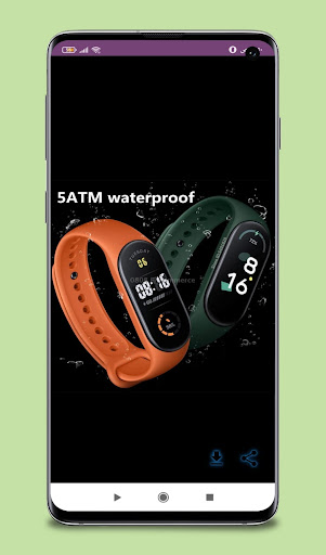 Android application Xiaomi Mi Band 6 review screenshort