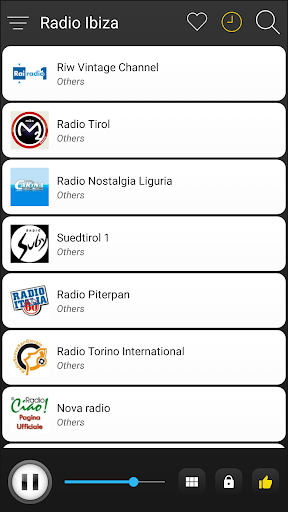 Italy Radio FM AM Music Screen 3