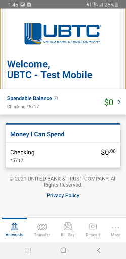 UBTC Mobile Screen 3