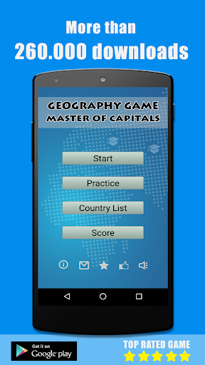 Capitals Quiz - Geography Game  screenshots 1
