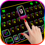 Cover Image of Unduh Tema Keyboard Neon Flash 1.0 APK
