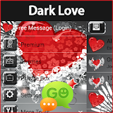 GO SMS Dark Love icon