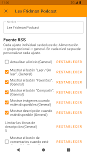 Lector RSS sin conexión Screenshot