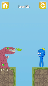 Draw To Save: Rainbow Monster