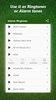 screenshot of Islamic ringtones