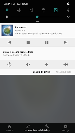 Remote for Onkyo / Integra Screenshot