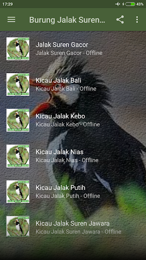 Jalak Suren Full Isian Offline Screen 2