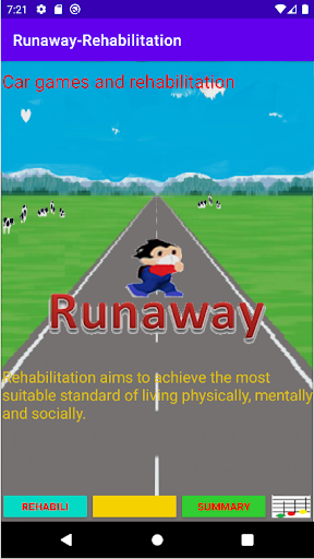 Android application Rehabili screenshort