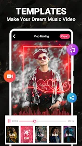 Beat Music Video Maker-VidReel