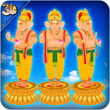 3D Ganesh Live Wallpaper icon
