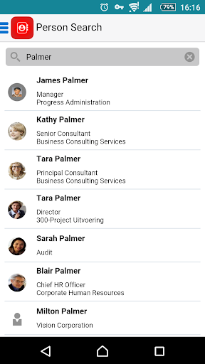 Person Directory for EBS Screen 2
