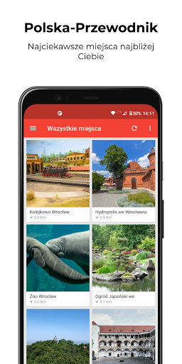 Android application Polska - Przewodnik screenshort