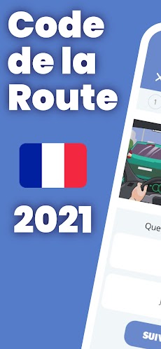 Code de la route 2021 examen gratuit. Permis ecoleのおすすめ画像1