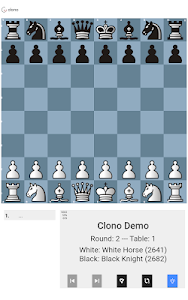Clono - Chess Scoresheet and B Unknown