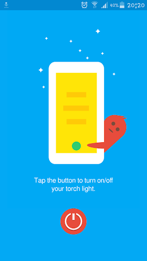 Android application Torch Light HD screenshort