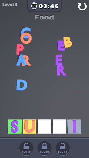 Letter Match 3D Screen 3